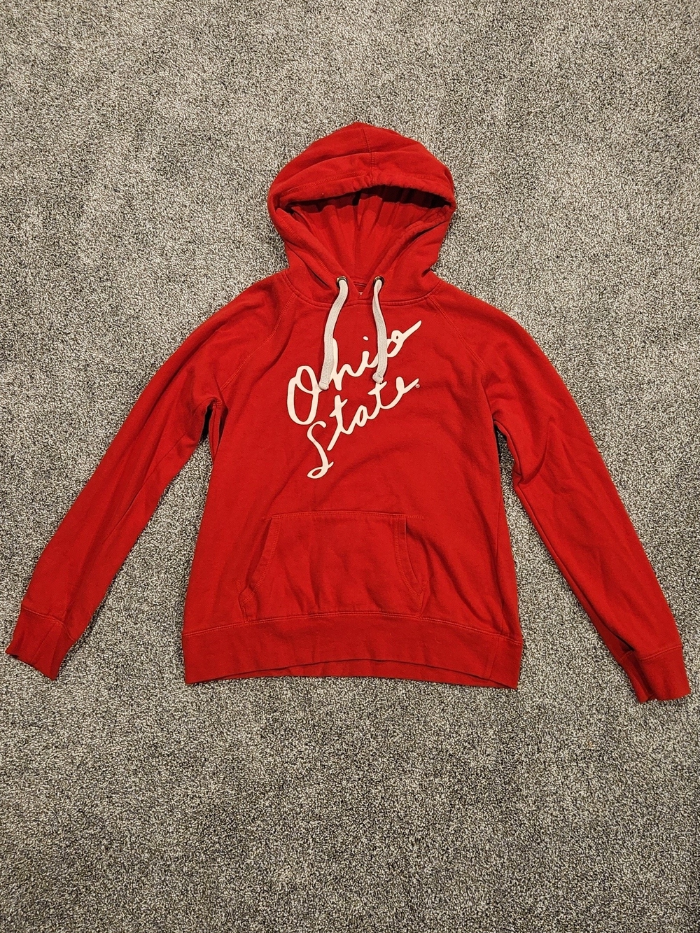 Ohio State Red Script Hoodie